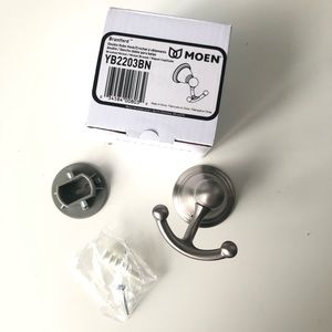 New Moen Brantford Brushed Nickel Hook YB2203BM